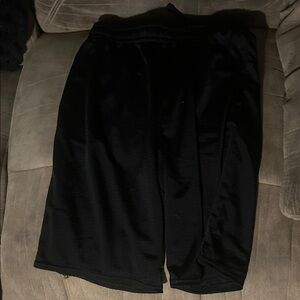 Athletic Works Men's Black Athletic Shorts